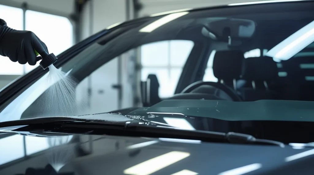 Ceramic coating is a liquid polymer applied