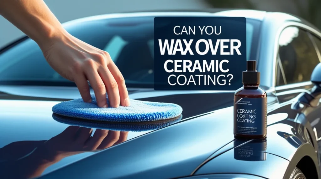 can you wax over ceramic coating