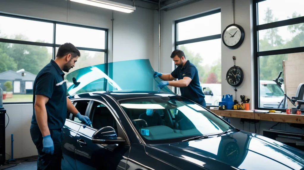 How Long Does It Take to Tint a Windshield or 2 Windows?