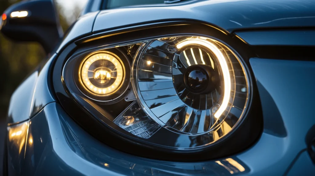 technical standards that apply to headlights:
